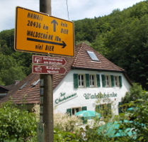 Steinachklamm-Weg